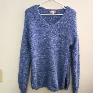 Medium‎ SO Cozy Blue Sweater
